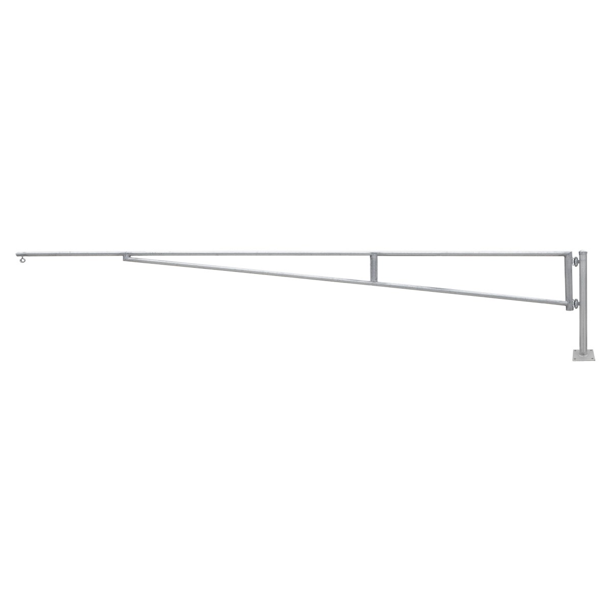 Swing Sentinel 16' (4.88 m) Manual Single Leaf Swing Barrier Gate Arm