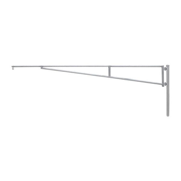 SENTINEL 14' (4.26 m) Manual Single Leaf Swing Barrier Gate Arm Kit - Galvanized - 14010-14 (Receiver Post Sold Separately)
