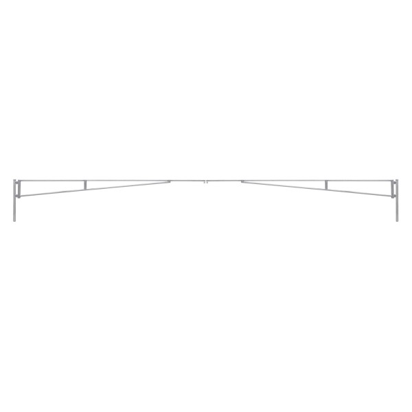 SENTINEL 40' (12.19 m) Manual Double Leaf Swing Barrier Gate Arm Kit - Galvanized - 14020-40