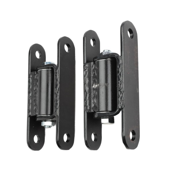 GUARDIAN Standard Hinge - Black Powder Coat, Bolt to Gate, Bolt to Post (Pair) - 2150B