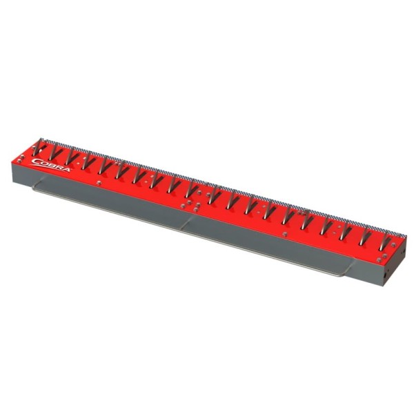 COBRA 6' (1829 mm) In-Ground Traffic Spike Section - Powder Coated Red - 11600.100