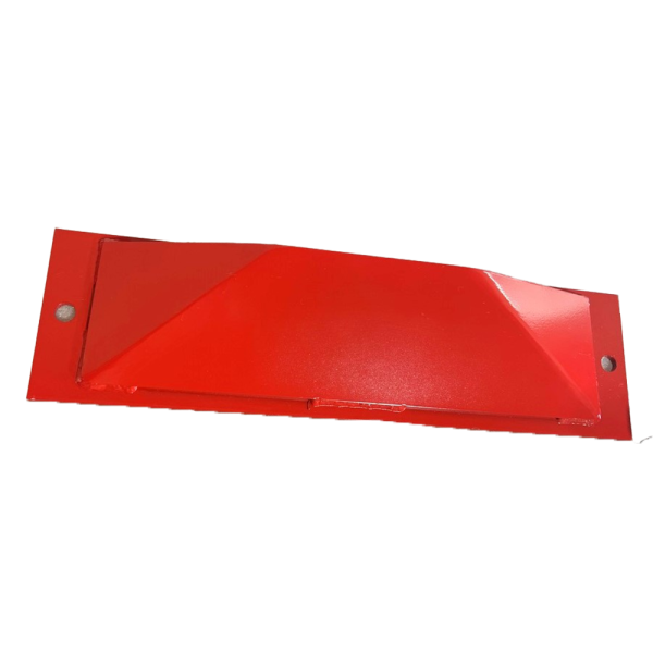 Road Blade End Bevel Cap, Powder Coated Red - RB36EC