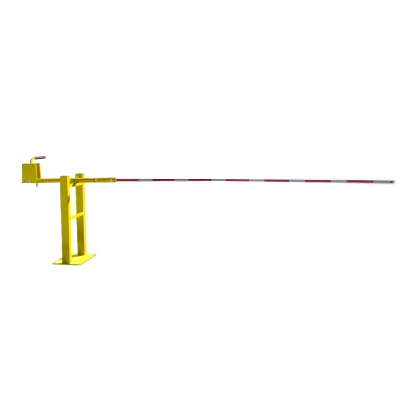 Secure Lane Manual Lift Barrier Arm Gate With 20' Boom Arm (Yellow) - SL-LB20