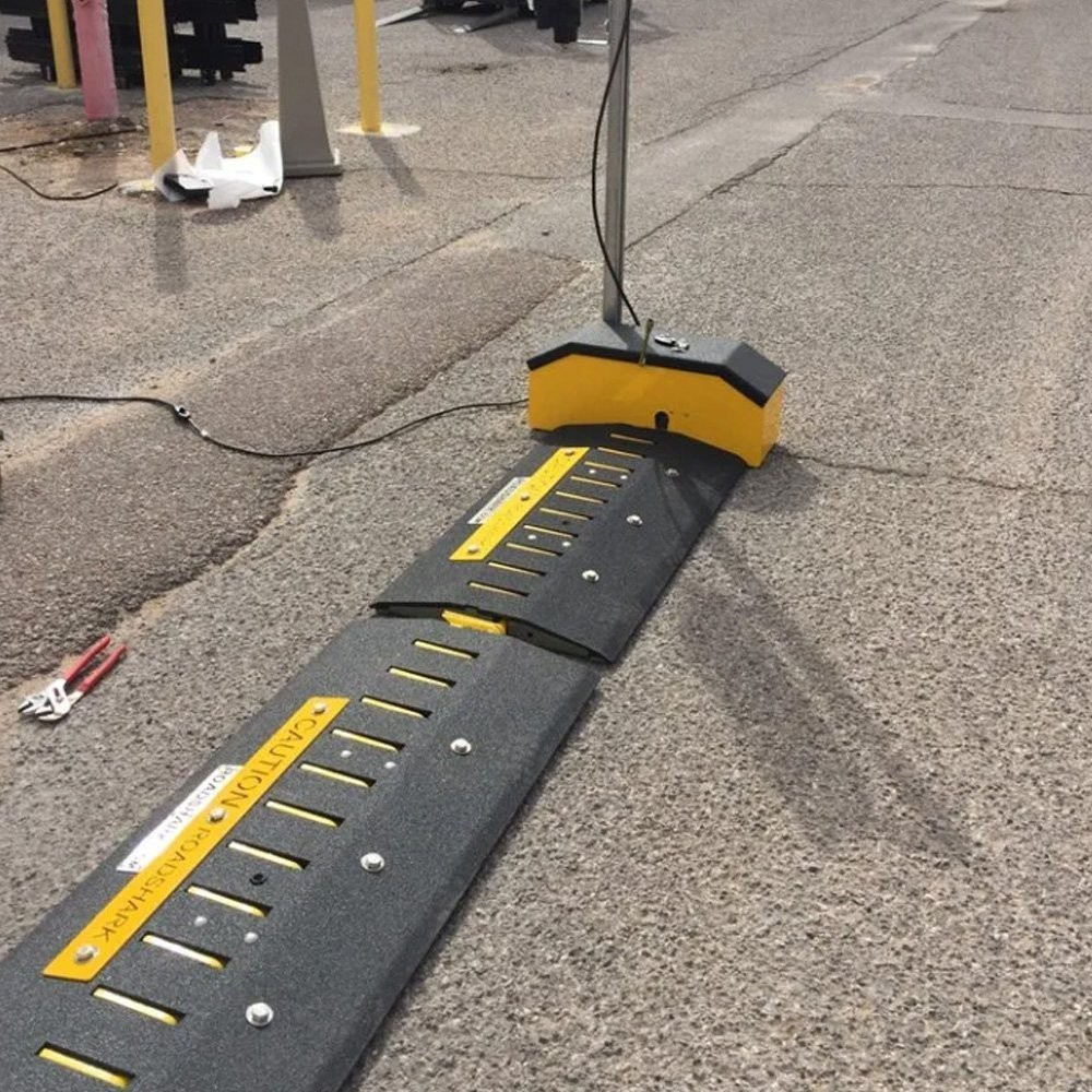 Roadshark 3ft Low-Profile In-Ground Electric 1-Way Traffic Spikes - LPE36