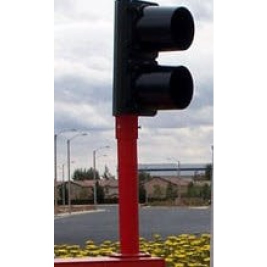 Delta Scientific 120 V G8 LED Stop/Go Signal (Red/Green) Stop Light for Traffic Spikes