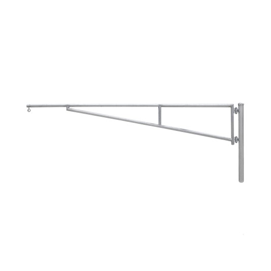 SENTINEL 10' (3.05 m) Manual Single Leaf Swing Barrier Gate Arm Kit - Galvanized - 14010-10