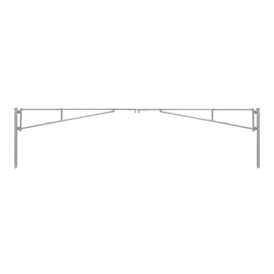 SENTINEL 20' (6.09 m) Manual Double Leaf Swing Barrier Gate Arm - Galvanized - 14020-20