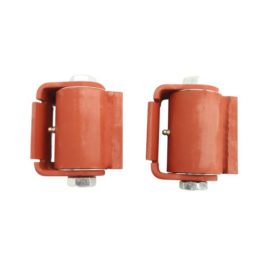 GUARDIAN Heavy Duty Hinge - Prime Coated, Round Mount, Both Sides (Pair) - 2010P 