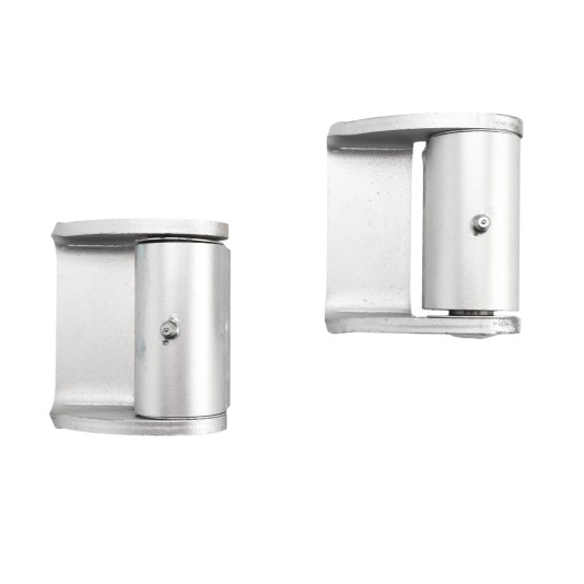 GORILLA Heavy Duty Hinge - Zinc Plated, Flat Mount, Both Sides (Pair) - 2060Z