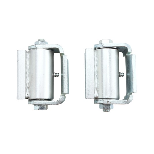 GUARDIAN Standard Hinge - Zinc Plated, Round Mount, Both Sides (Pair) - 2110Z