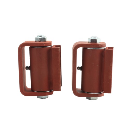 GUARDIAN Standard Hinge - Prime Coated, Flat to Gate, Round to Post (Pair) - 2115P