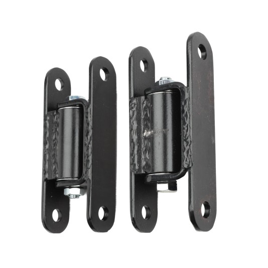 GUARDIAN Standard Hinge - Black Powder Coat, Bolt to Gate, Bolt to Post (Pair) - 2150B