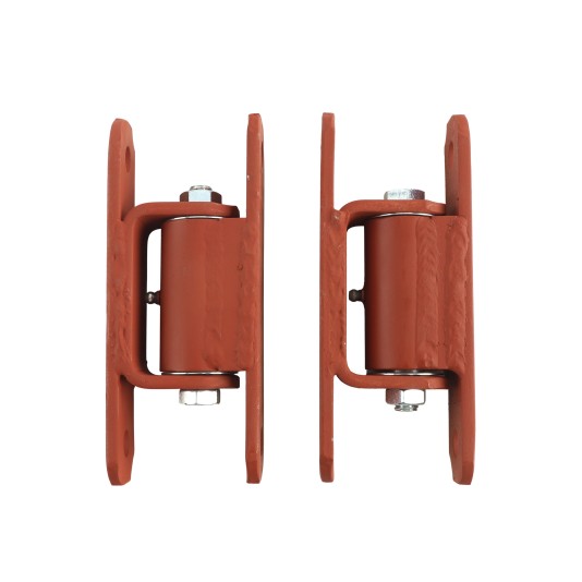 GUARDIAN Standard Hinge - Prime Coated, Bolt to Gate, Bolt to Post (Pair) - 2150P 