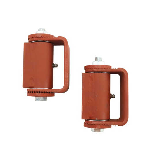 GUARDIAN Adjustable Hinge - Prime Coated, Flat Mount, Both Sides (Pair) - 3100P