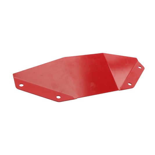 Roadshark 6" Beveled End Cap with Hardware (Red)