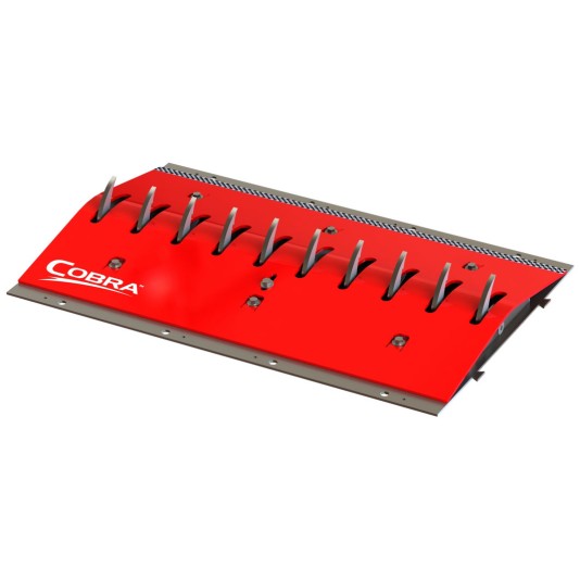 COBRA 3’ (914 mm) Surface Mount Traffic Spike Section - Galvanized Red - 12300.120