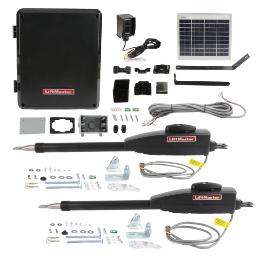 LiftMaster Residential Solar Dual Swing Gate Opener Arm Package (Primary/Secondary) - LA412 Series