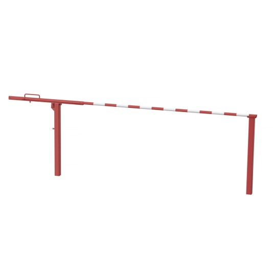 Lift Sentinel 20' (6.09 m) Manual Vertical Pivot Lift Barrier Gate With Aluminum Arm (In-Ground) - 14000N-20