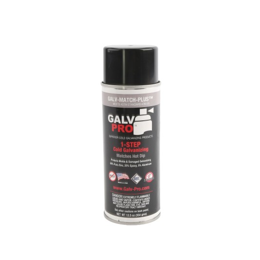 Sentinel Gates Touch Up Paint Galvanizing Spray Paint Can - 69% Zinc Coating Touch-Up Paint For Sentinel Gate Installation - 12.5 oz. Can (Galvanized Gray)
