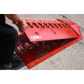 KING COBRA 3' (914 mm) Heavy Duty Surface Mount Traffic Spike Section - Galvanized Red - 12360C Installation
