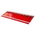 KING COBRA 3' (914 mm) Heavy Duty Surface Mount Traffic Spike Section - Galvanized Red - 12360C