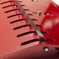 KING COBRA 3' (914 mm) Heavy Duty Surface Mount Traffic Spike Section - Galvanized Red - 12360C