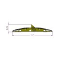 Roadshark Surface Mount Electric 36" One-Way Traffic Spike (Yellow) -  SMEH-36