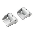 LiftMaster GORILLA Heavy-Duty Hinge for Gate Openers - Zinc Plated, Flat Mount, Both Sides (Pair) - 2060Z