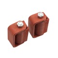 LiftMaster GUARDIAN Flat Mounted Roller Cage Bearing Gate Hinge (Pair) Prime Coated - 2100P (Hinges-Finishes)