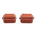LiftMaster GUARDIAN Flat Mounted Roller Cage Bearing Gate Hinge (Pair) Prime Coated - 2100P (Hinges-Finishes)