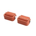 LiftMaster GUARDIAN Flat Mounted Roller Cage Bearing Gate Hinge (Pair) Prime Coated - 2100P (Hinges-Finishes)