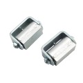 LiftMaster GUARDIAN Standard Hinge for Gate Openers - Zinc Plated, Flat Mount, Both Sides (Pair) - 2100Z