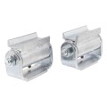 GUARDIAN Standard Hinge - Zinc Plated, Round Mount, Both Sides (Pair) - 2110Z