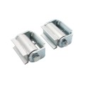 LiftMaster GUARDIAN Standard Hinge for Gate Opener Systems - Zinc Plated, Round Mount, Both Sides (Pair) - 2110Z