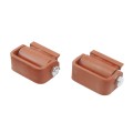 GUARDIAN Standard Hinge - Prime Coated, Flat to Gate, Round to Post (Pair) - 2115P