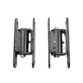 LiftMaster GUARDIAN Standard Hinge - Black Powder Coat, Bolt to Gate, Bolt to Post (Pair) - 2150B