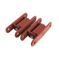 LiftMaster GUARDIAN Bolt-On Mounted Roller Cage Bearing Gate Hinge (Pair) Prime Coated - 2150P