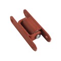 LiftMaster GUARDIAN Bolt-On Mounted Roller Cage Bearing Gate Hinge (Pair) Prime Coated - 2150P