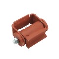 LiftMaster GUARDIAN Adjustable Round Mounted Roller Cage Bearing Gate Hinge (Pair) Prime Coated - 3110P