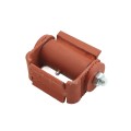 LiftMaster GUARDIAN Adjustable Round Mounted Roller Cage Bearing Gate Hinge (Pair) Prime Coated - 3110P