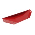 Roadshark 6" Beveled End Cap with Hardware (Red)
