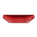 Roadshark 6" Beveled End Cap with Hardware (Red)