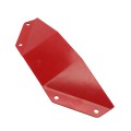 Roadshark 6" Beveled End Cap with Hardware (Red)