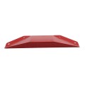 Roadshark 6" Beveled End Cap with Hardware (Red)