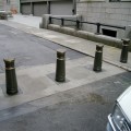 Delta Scientific 3 -Bollard System - (Set Of 3 Retractable Bollards) - DSC800-5