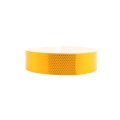 Reflective Safety Tape For Gate Posts (Yellow) 2' Each - Oralite Reflexite Prismatic-Grade Reflective