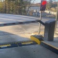 Roadshark 4ft Low-Profile In-Ground Motorized 1-Way Traffic Spikes - Left Handed (24V) - LPO-MC400-24V-L