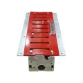 Roadshark Tiger Teeth Low-Profile 36" Heavy Duty Traffic Spikes (Galvanized) - Red - LPS36-R-G (Traffic Spikes)