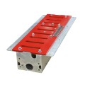 Roadshark Tiger Teeth Low-Profile 36" Heavy Duty Traffic Spikes (Galvanized) - Red - LPS36-R-G (Traffic Spikes)
