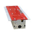 Roadshark Tiger Teeth Low-Profile 36" Heavy Duty Traffic Spikes (Galvanized) - Red - LPS36-R-G (Traffic Spikes)